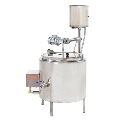 Mini-pasteurizer with water cavity
